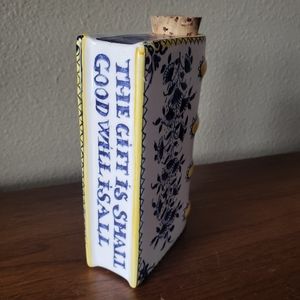 Ceramic Flask Book Metropolitan Museum of Art The Gift is Small Good Will is All